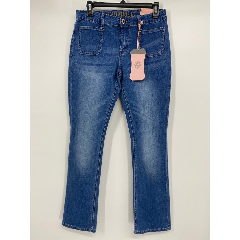 Hydraulic Womens Blue Denim Natural Slim Boot Jeans NEW Size 6
